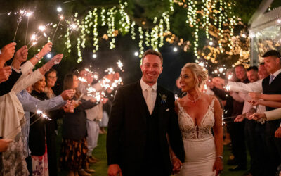 How to create the sparkler exit at your wedding